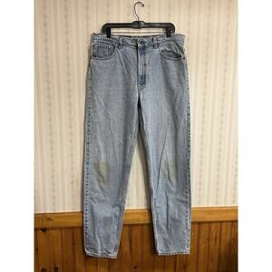 Vintage 90’s Levi’s 550 Relaxed Jeans Size 38 x 36 Tapered Leg Light Made in USA
